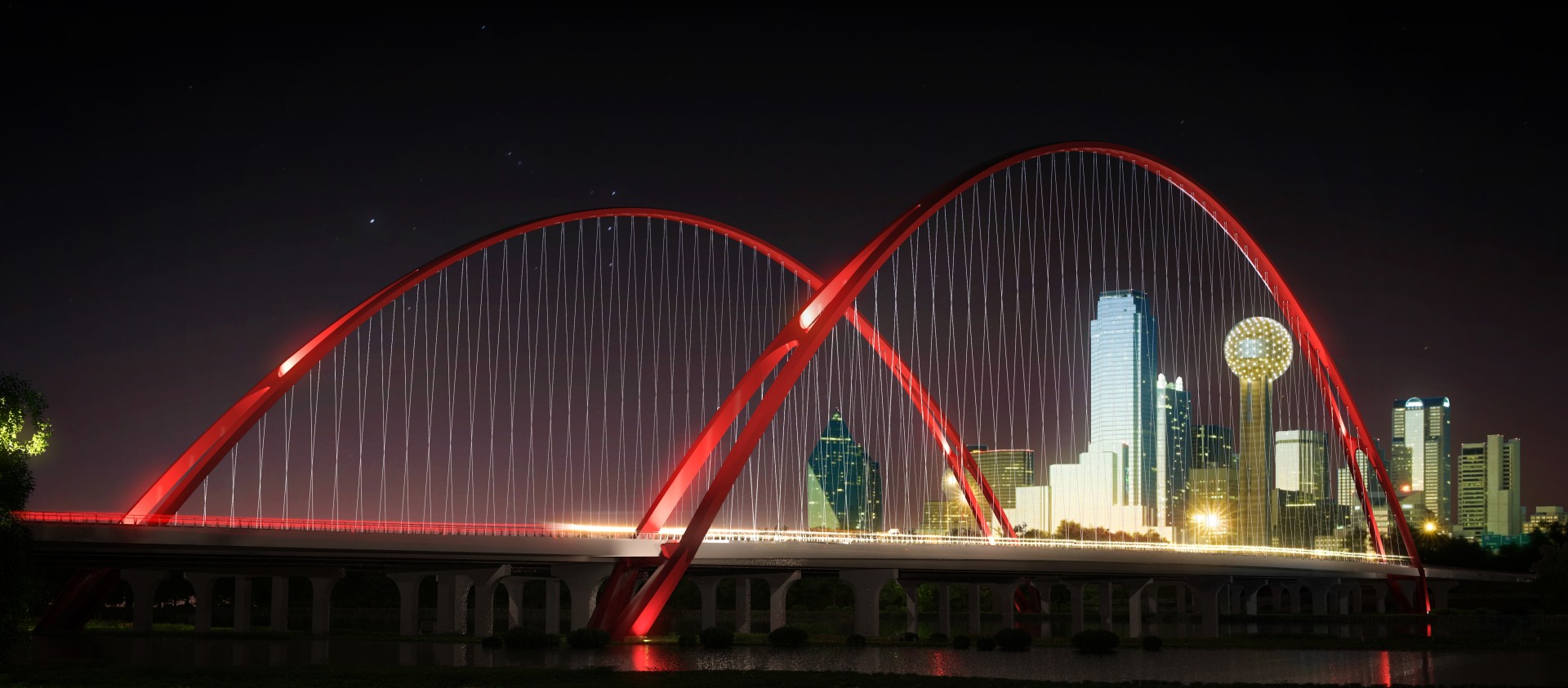 Margaret McDermott Bridge, Dallas